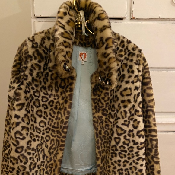 Shrimps Jackets & Blazers - Shrimps never worn leopard jacket with crystals